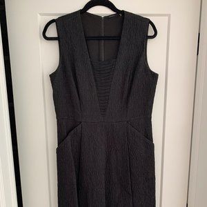Elie Tahari Black Midi Dress, Size 10